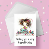 Sewing Birthday Card 02