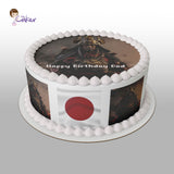 Japanese Shogun Edible Icing Cake Topper
