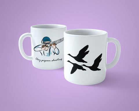 Clay Pigeon Shooting 02 Mug