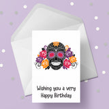 Skull 03 Edible Icing Cake Topper