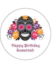 Skull 03 Edible Icing Cake Topper