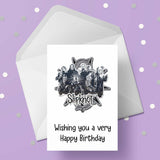 Slipknot 01 Birthday Card