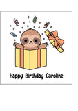 Sloth 03 Edible Icing Cake Topper