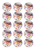 Smarties Edible Icing Cake Topper 01