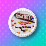 Smarties Edible Icing Cake Topper 01