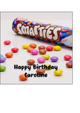 Smarties Edible Icing Cake Topper 01