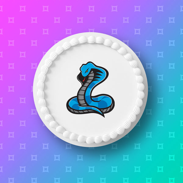 Snake 02 Edible Icing Cake Topper