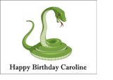 Snake 03 Edible Icing Cake Topper