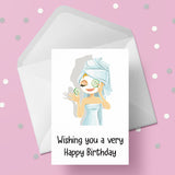 Spa Day Edible Icing Cake Topper 01