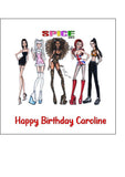 Spice Girls 02 Edible Icing Cake Topper or Ribbon