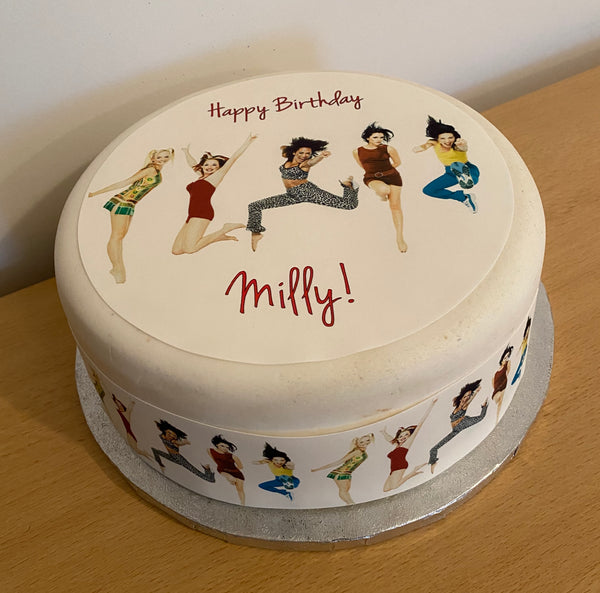Spice Girls Edible Icing Cake Topper 04