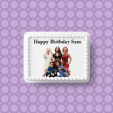 Spice Girls 03 Edible Icing Cake Topper or Ribbon