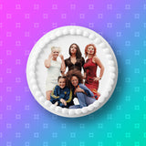 Spice Girls 03 Edible Icing Cake Topper or Ribbon