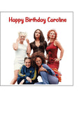 Spice Girls 03 Edible Icing Cake Topper or Ribbon