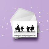 String Quartet Edible Icing Cake Topper