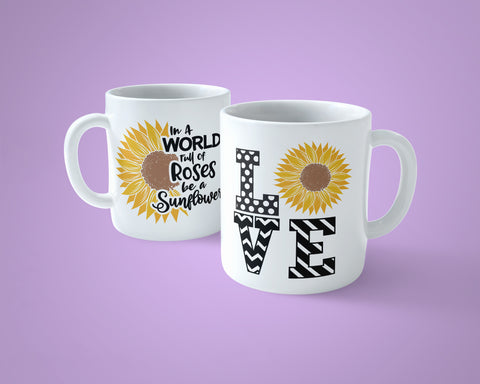 Sunflower Mug 02