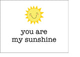 You are my sunshine Edible Icing Cake Topper