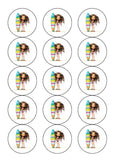 Surfing / Surfer 06 Edible Icing Cake Topper or Ribbon