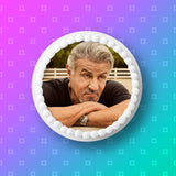 Sylvester Stallone 03 Edible Icing Cake Topper or Ribbon