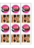 Sylvester Stallone 03 Edible Icing Cake Topper or Ribbon