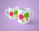 Table Tennis Edible Icing Cake Topper or Ribbon