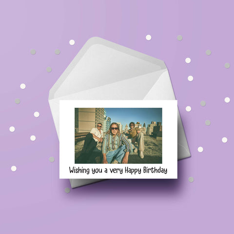 Take That 02 Birthday Card