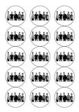 Take That 04 Edible Icing Cake Topper or Ribbon