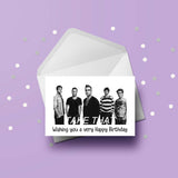 Take That 04 Birthday Card