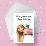 Tangled Birthday Card 02