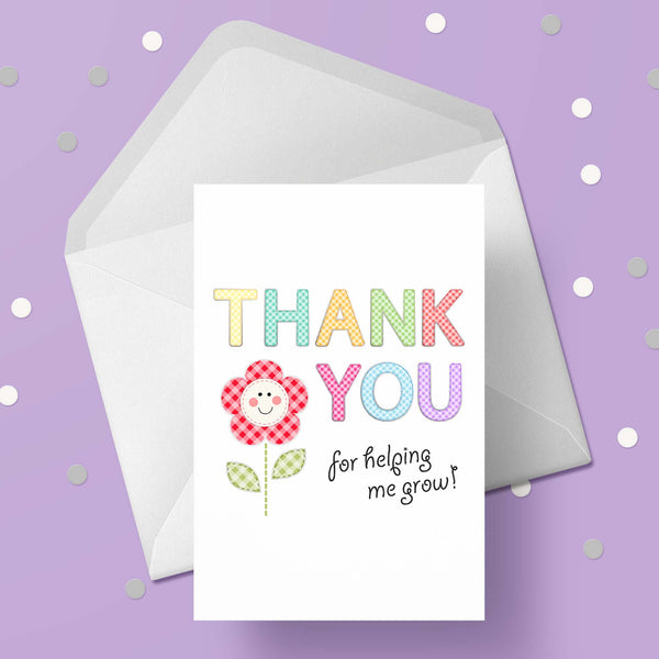 Teacher Thank You Card 03