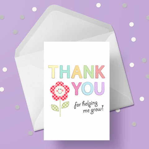 Teacher Thank You Card 03