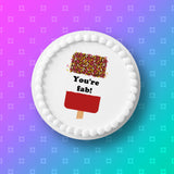 Thank you 02 Edible Icing Cake Topper
