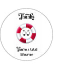 Thank you 01 Edible Icing Cake Topper