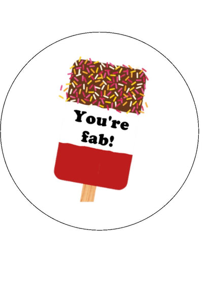 Thank you 02 Edible Icing Cake Topper