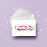 Thank you 03 Edible Icing Cake Topper