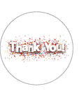 Thank you 03 Edible Icing Cake Topper