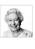Queen Elizabeth 02 Edible Icing Cake Topper or Ribbon