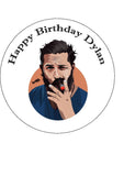 Tom Hardy Edible Icing Cake Topper or Ribbon
