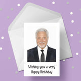 Tom Jones 02 Edible Icing Cake Topper or Ribbon
