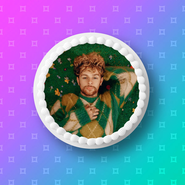 Tom Grennan 01 Edible Icing Cake Topper or Ribbon