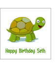 Tortoise 02 Edible Icing Cake Topper