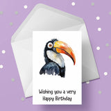 Toucan Birthday Card