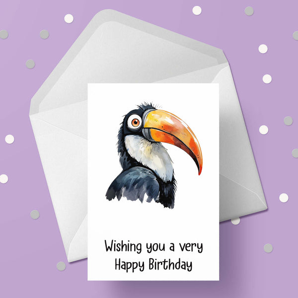 Toucan Birthday Card