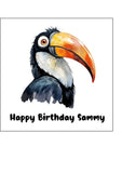 Toucan Edible Icing Cake Topper or Ribbon