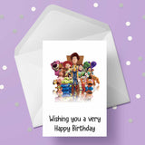 Toy Story Birthday Card 01