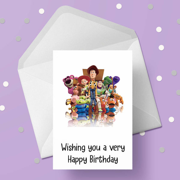 Toy Story Birthday Card 01