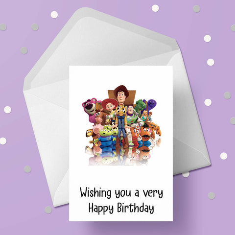 Toy Story Birthday Card 01
