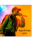 Travis Scott 01 Edible Icing Cake Topper or Ribbon