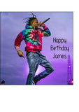 Travis Scott 02 Edible Icing Cake Topper or Ribbon