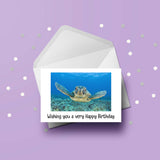Turtle 01 Birthday Card